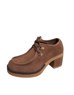 ZAPATO SERRAJE TACON TAUPE