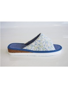 P.ABIERTA CORCHO FLORES CELESTE